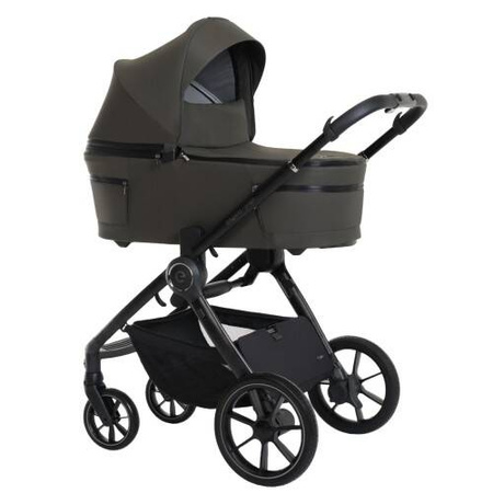 Espiro Yoga 2025 Wózek Głęboko-Spacerowy 114 Life Balance Voice of Nature	+ Cybex Aton B2 i-Size Fotelik Samochodowy 0-13kg + Baza One Volcano Black