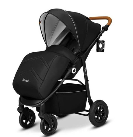 Lionelo Natt Wózek Spacerowy Black Onyx