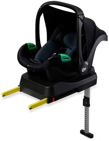 Kinderkraft Mink PRO Fotelik samochodowy i-Size 40-75 cm z Bazą Mink FX Black