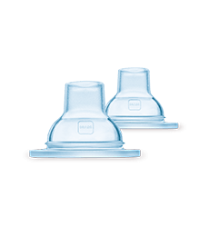 Mam-bardzo miękki ustnik do butelki-niekapek 4+ (2szt)