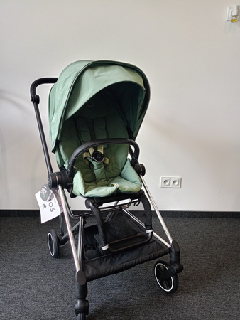 [OUTLET] Cybex Mios 3.0 Wózek Spacerowy Rama Chrome Black Leaf Green 