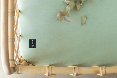 Puuki Prześcieradło 60x120cm - Szałwia