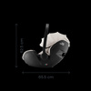 Britax Romer Baby-Safe Pro Fotelik Samochodowy 0-13kg + Baza Vario Base 5Z Linen Grey Lux