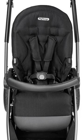 PegPerego GT4 Wózek Spacerowy Terenowy Black Shine
