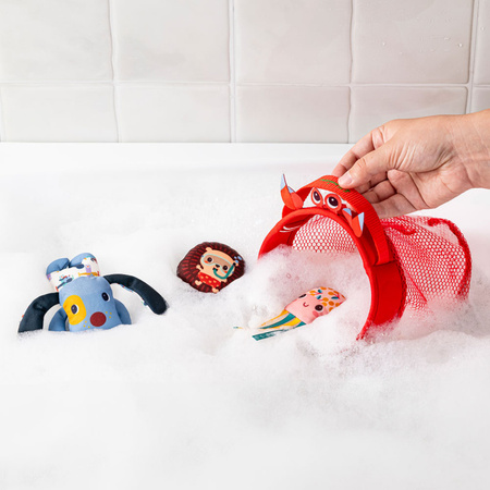 Lilliputiens Zestaw do kąpieli Sieć rybacka Piesek Jules 12 m+