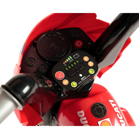 PegPerego Mini Ducati Evo Motor Trójkołowy Od 1 Roku na Akumulator 6V