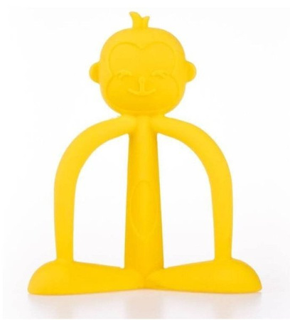 GiliGums Gryzak Silikonowy Małpka  Żółty