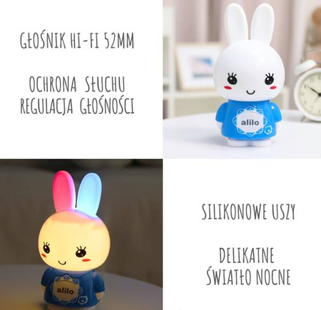 Alilo Króliczek Big Bunny G7C Różowy