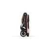 Cybex Coya Wózek Spacerowy Rama Rosegold Peach Pink + Cybex Coya Moskitiera Black
