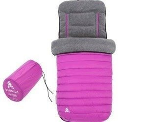 CuddleCo Comfi-Snug Śpiworek Wkładka 2w1 do Wózka   Różowy