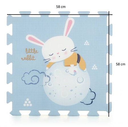 Petite&Mars Puzzle Piankowe Podłogowe dla Dzieci 6 szt.