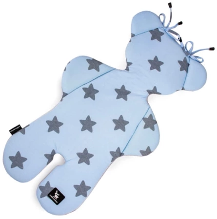Cottonmoose Bear Uniwersalna Wkładka do Wózka i Fotelika 05 Blue Stars