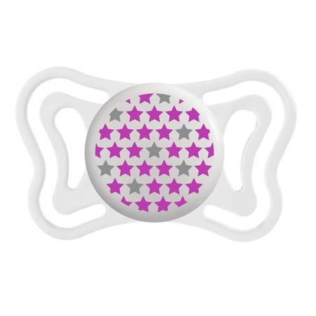 Chicco PhysioForma Light Smoczek Uspokajający Silikonowy Lumi 2szt. 2-6m 