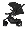 Kinderkraft Prime Lite Wózek Głeboko-spacerowy 3w1 Deep Black