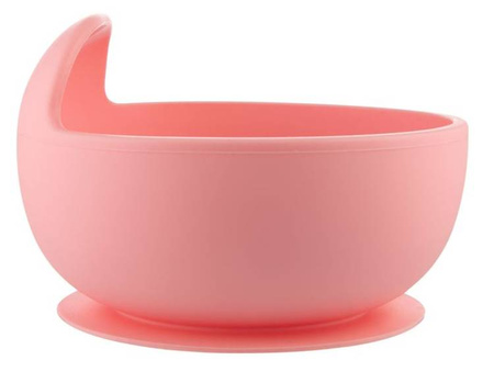Canpol Babies Silikonowa Miseczka z Przyssawką  300 ml 51/400_pin Pink