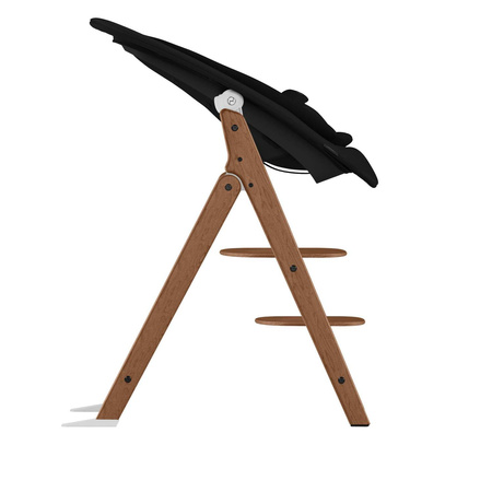 Cybex Click & Fold Krzesełko Do Karmienia Z Bujakiem i Tacką 4w1 All Natural Dark