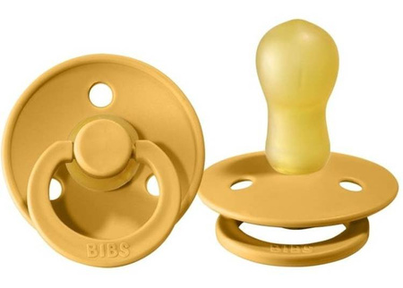 Bibs Smoczek Uspokajający Kauczukowy r.L  HONEY BEE