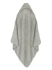 Piapimo TowelPower Ręcznik Kąpielowy z Kapturkiem Bambusowo-Bawełniany 90x90cm z Haftem Szary