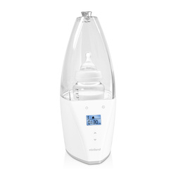 Miniland Elektroniczny Podgrzewacz Z Wyświetlaczem Do Domu I Samochodu - Srebrny