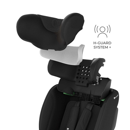 Kinderkraft Zestaw 3w1 Endura Safe Modular System Fotelik Samochodowy 0-36 kg Black