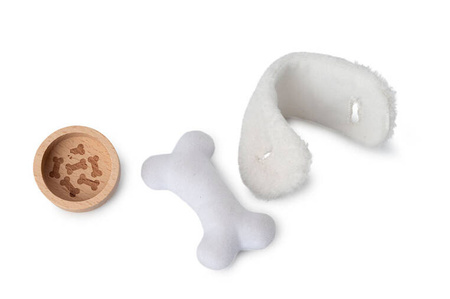 Lilliputiens Przytulanka piesek z koszyczkiem i akcesoriami Piesek Jules 12 m+