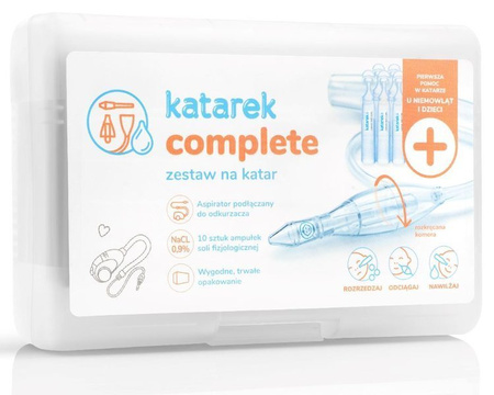 Katarek Aspirator do Nosa Katarek Plus Complete