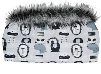 Uniwersalna Mufka Do Wózka MF-03 Zwierzęta Maski