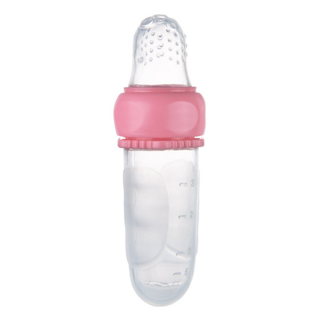 Canpol Babies Tubka silikonowa do podawania musu i owoców 56/110_pin Pink