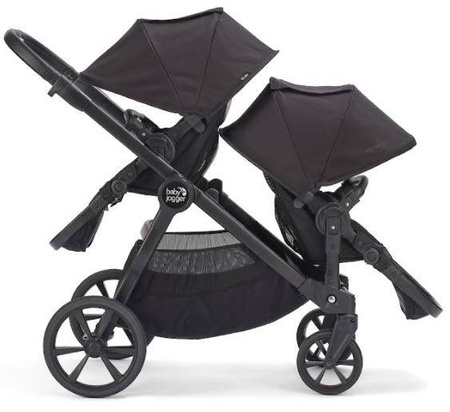 Baby Jogger City Select 2 Dodatkowe Siedzisko do Wózka Tencel Lunar Black