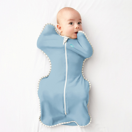 Love To Dream Swaddle Up Otulacz r.XS Dusty Blue ETAP1 - 1.0 TOG Original