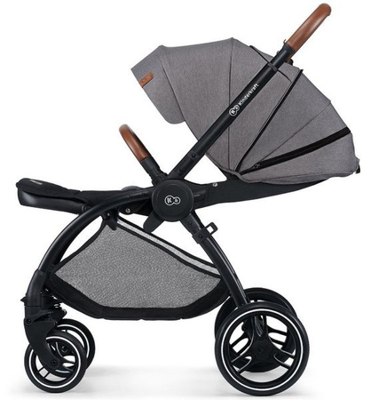 Kinderkraft Evolution Wózek Spacerowy + Cocoon  Platinum Grey