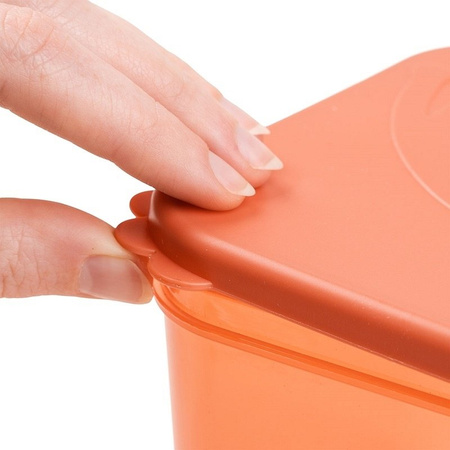 Done by Deer Zestaw Pojemników Elphee Papaya 3szt