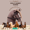 Holly Hobby Horse koń DELUXE na kiju 80cm braun