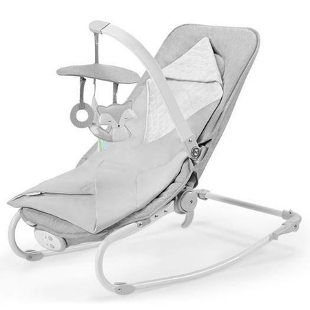 [OUTLET] Kinderkraft Felio Leżaczek 0-18kg Stone Grey