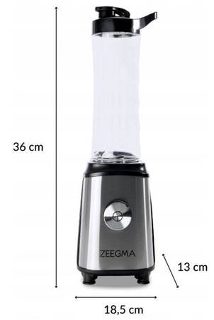 Zeegma Vitamine Blender Kielichowy 4w1 Mikser Młynek