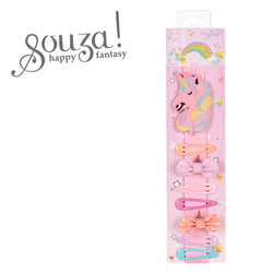 Souza! Spinki do włosów z wieszaczkiem jednorożec Sally 7 szt.
