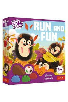 Trefl Gra Planszowa dla Dzieci Run and Fun