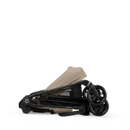 Cybex Melio Carbon Wózek Głęboko-Spacerowy Almond Beige