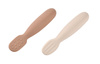 Beaba Zestaw 2 silikonowych pierwszych łyżeczek-gryzaków Praline/clay