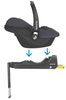Maxi-Cosi Cabriofix I-Size Fotelik Samochodowy 0-13 kg Essential Graphite 