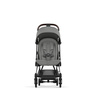 Cybex Coya Wózek Spacerowy Rama Chrome Mirage Grey + Cybex Coya Moskitiera Black