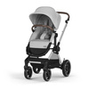 Cybex Eos Lux Wózek Głęboko-Spacerowy Rama Srebrna Lava Grey 