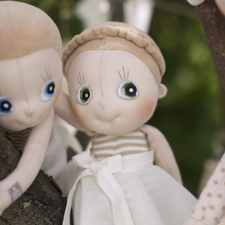 Rubens Barn Pierwsza Miękka Lalka Przytulanka Dla Dzieci Aspen EcoBuds