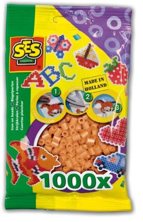 Ses Creative Koraliki do Prasowanek 1000szt. Kolor Skóry