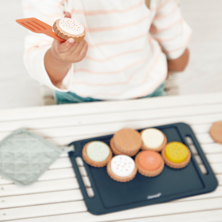 Janod Drewniany zestaw do pieczenia ciasteczek 21 el. Shiny Grandma 3+