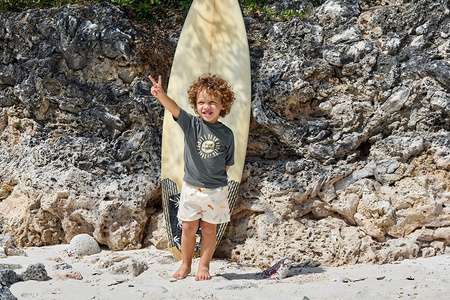 Lassig Szorty do pływania Splash & Fun Deski surfingowe sea salt, rozm. 86