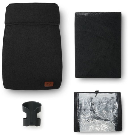 Kinderkraft Evolution Wózek Spacerowy + Cocoon  Midnight Green