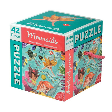 Mudpuppy Puzzle Syreny 42 elementy 3+