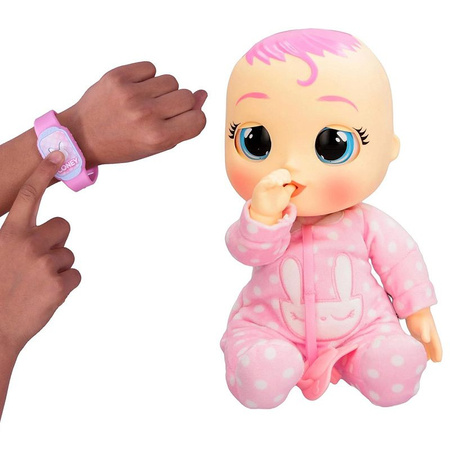 Cry Babies - Interaktywna lalka noworodek Newborn Coney 911284