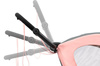 Cybex Zeno Siedzisko Przyczepki Do Biegania Do Roweru Cybex Sports  Silver Pink